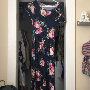 Maxi Floral Dress